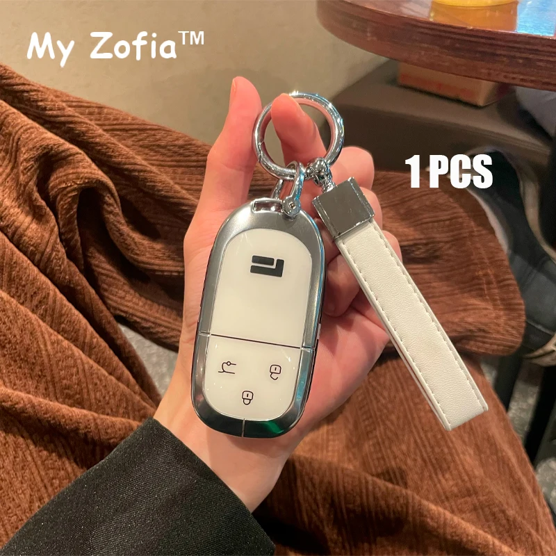 

Для ROX 01 Polestones 01 2023 2024 2025 автомобильный чехол для ключей из цинкового сплава, умный защитный чехол для пульта дистанционного управления, держатель для ключей, аксессуары