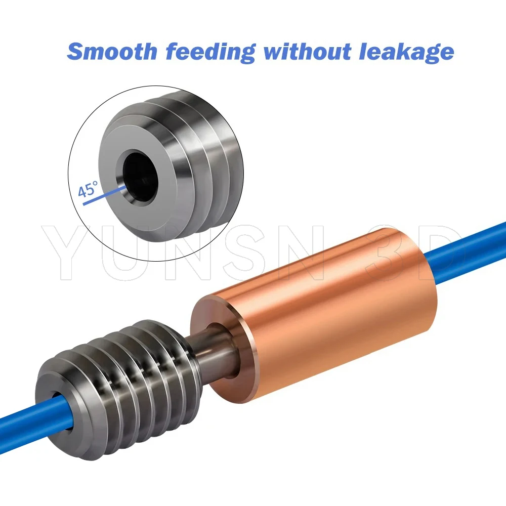 Горло из титанового сплава для Flying Bear Ghost 5/6 цельнометаллическое горло Hetend Heatbreak