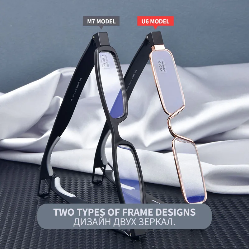 Новинка складные очки для чтения Guanhao HD мужчин и женщин Вращающиеся Очки с