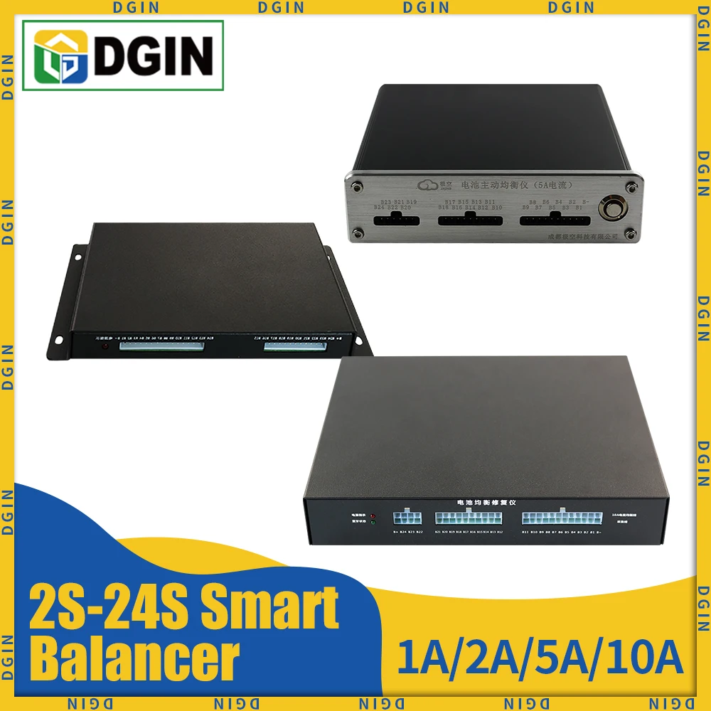 

Балансир JK 16s 24s 1A 2A 5A 10A эквалайзер активное выравнивание поддержка Buetooth управление через приложение RS485 CAN адаптер