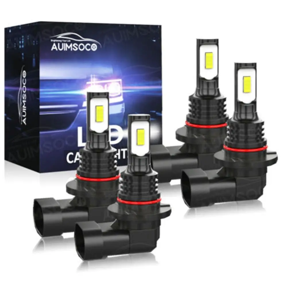 

2 шт., 9005 9006 светодиодные лампы для фар ближнего и дальнего света, 8000 К