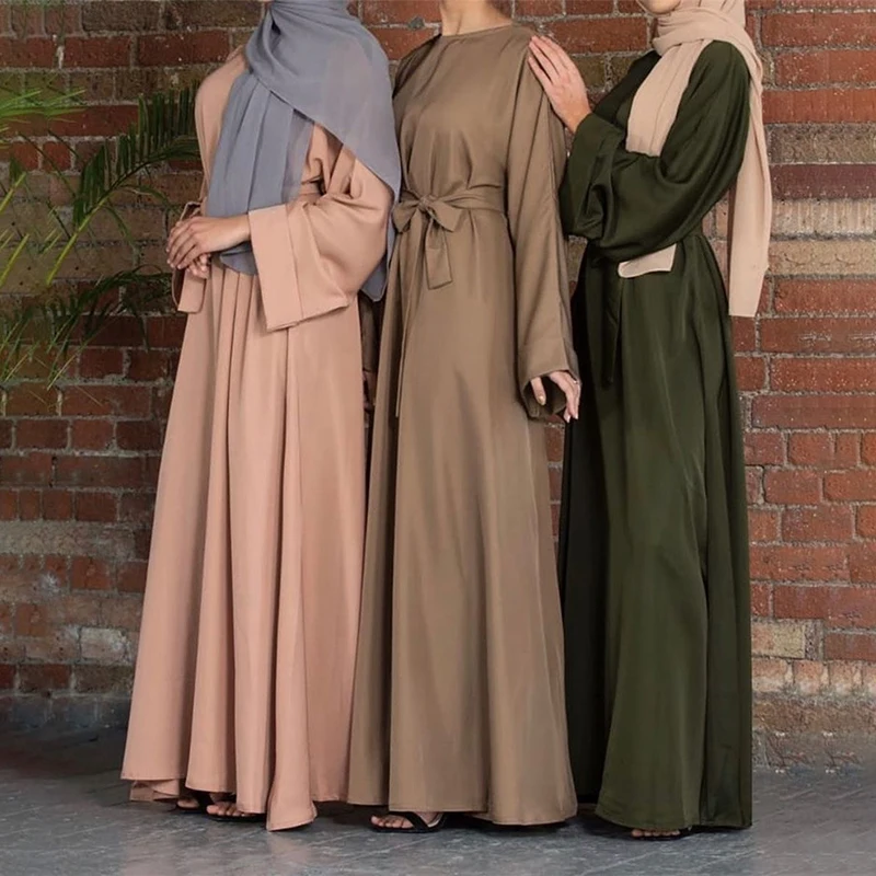 Женская абайя Турция Дубай 2021 мусульманская Мода марокканский кафтан платье ИД Мубарак Исламская одежда Вечерние платья Рамадан Абайи