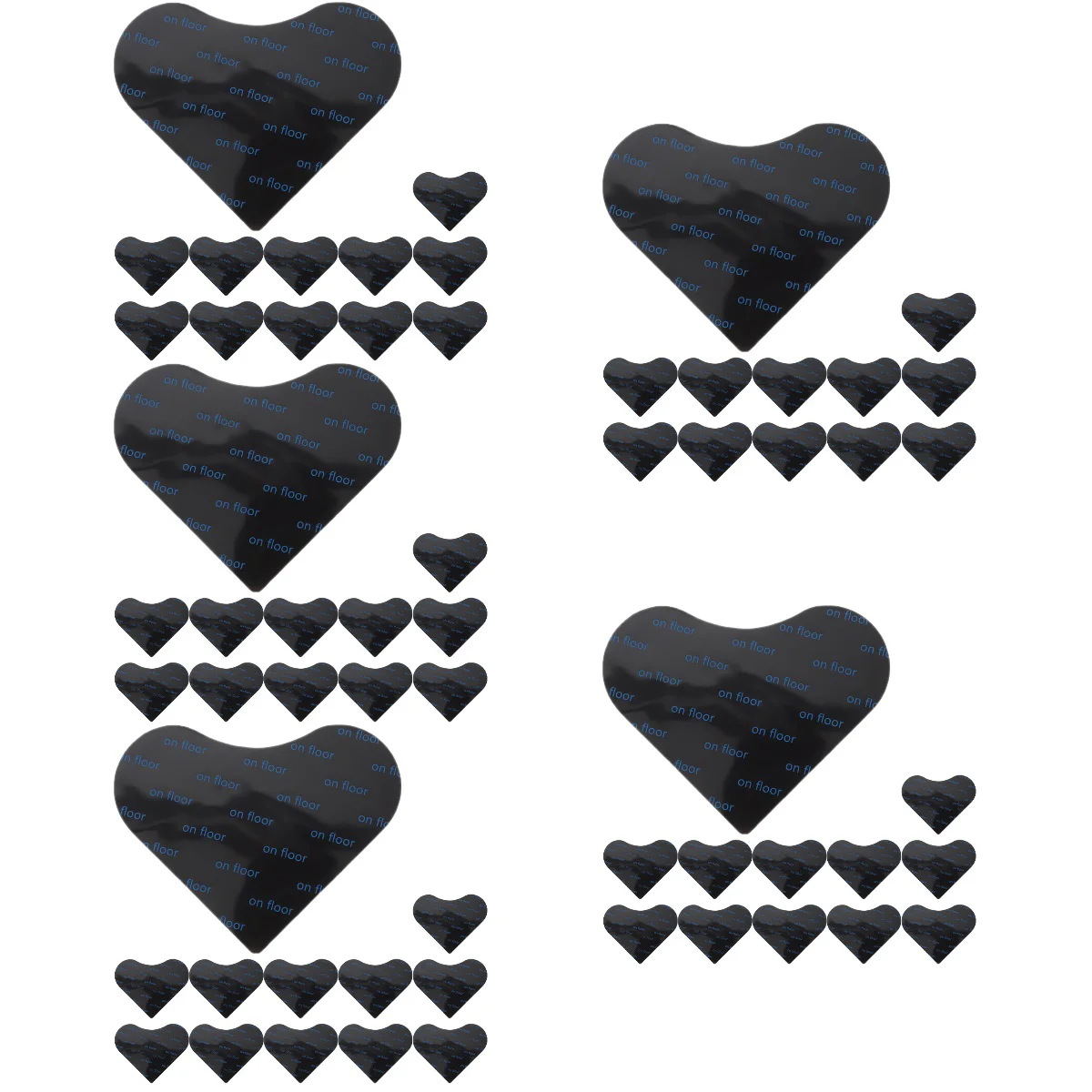 

60 Pcs Double Sided Rug Pad Nonslip Rug Pads Floor Rug Tape Stickers Area Rug Pads Carpet Tape