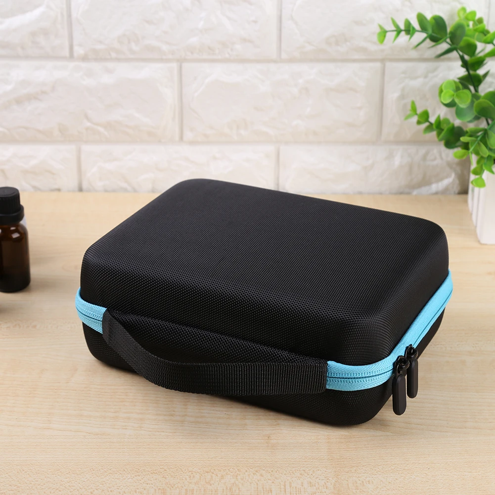 Essential Oil Case 30 Bottles 5ML10ML 15ML Perfume Box Travel Portable Carrying Holder Nail Polish Storage Bag | Дом и сад