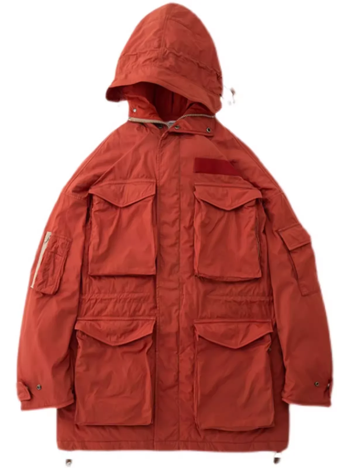 Куртка из белого гусиного пуха с несколькими карманами VISVIM FIL 21SS KRUPA Field