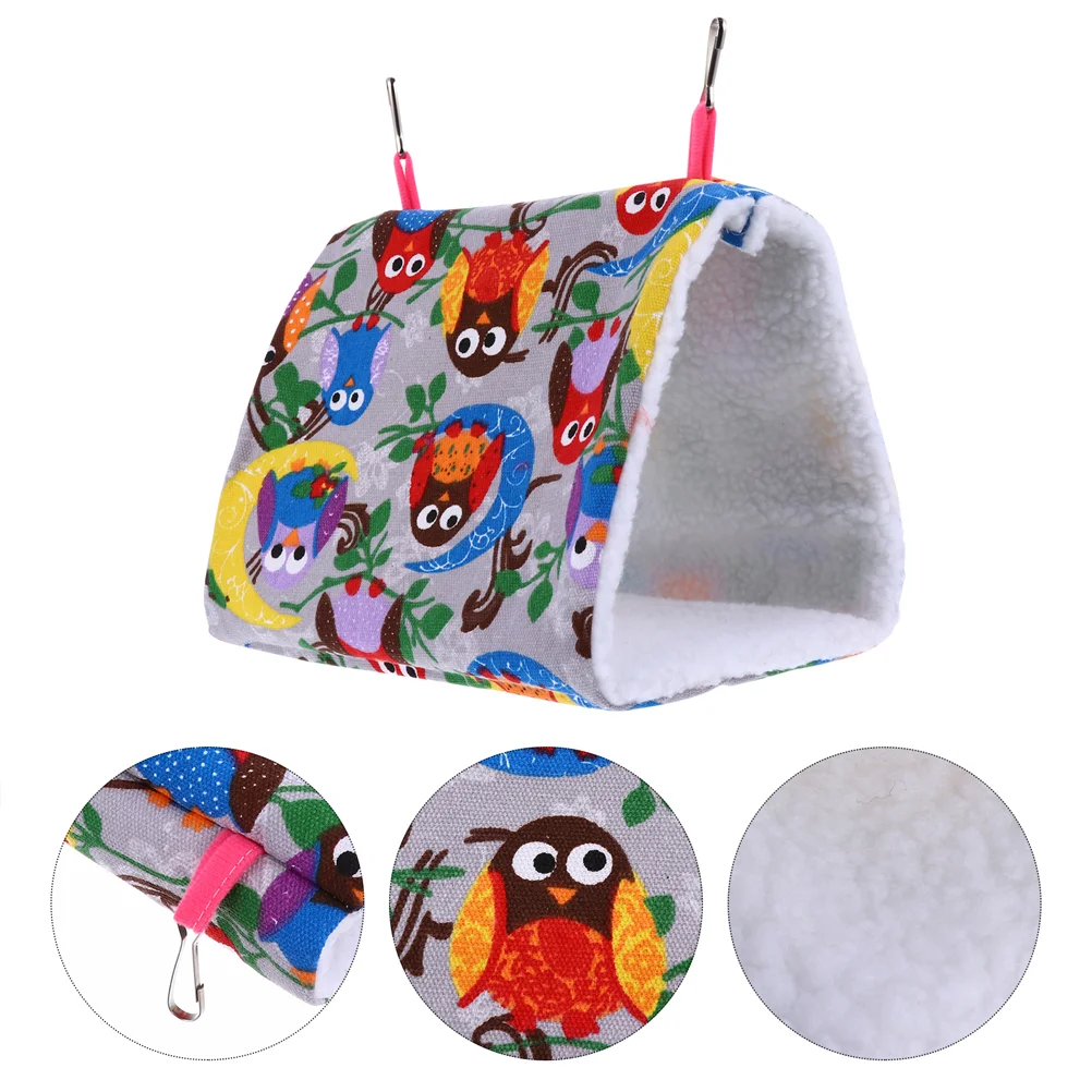 Гамак для попугая клетка птиц дом попугаев гнездо жарка детская подвесная уютная