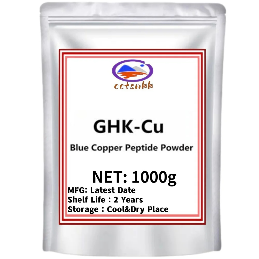 Высококачественный медный трипептид GHK-медный порошок CAS 49557-75-7 бесплатная