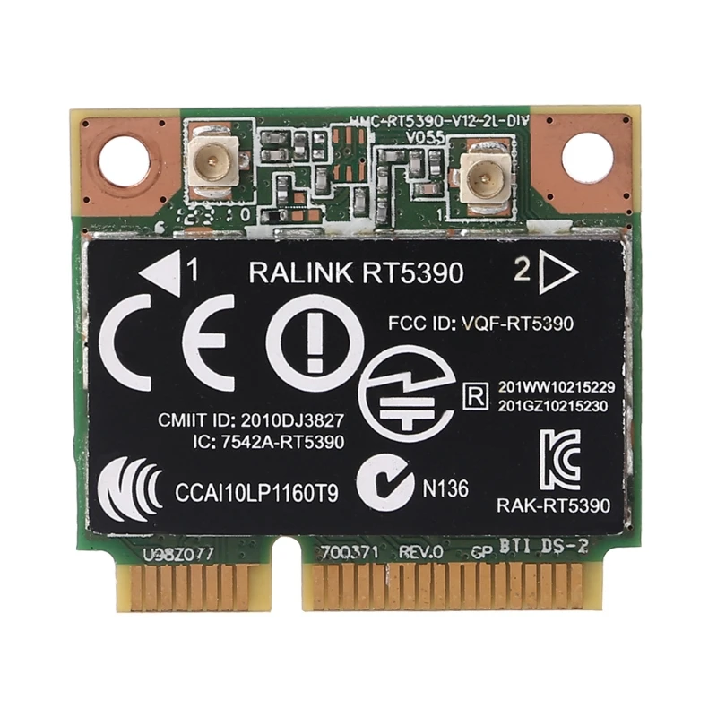 Беспроводная карта RT5390 Half Mini PCIe Wlan 670691-001 для RaLink HP436 CQ45 4340S 4445s 691415-001 Прямая