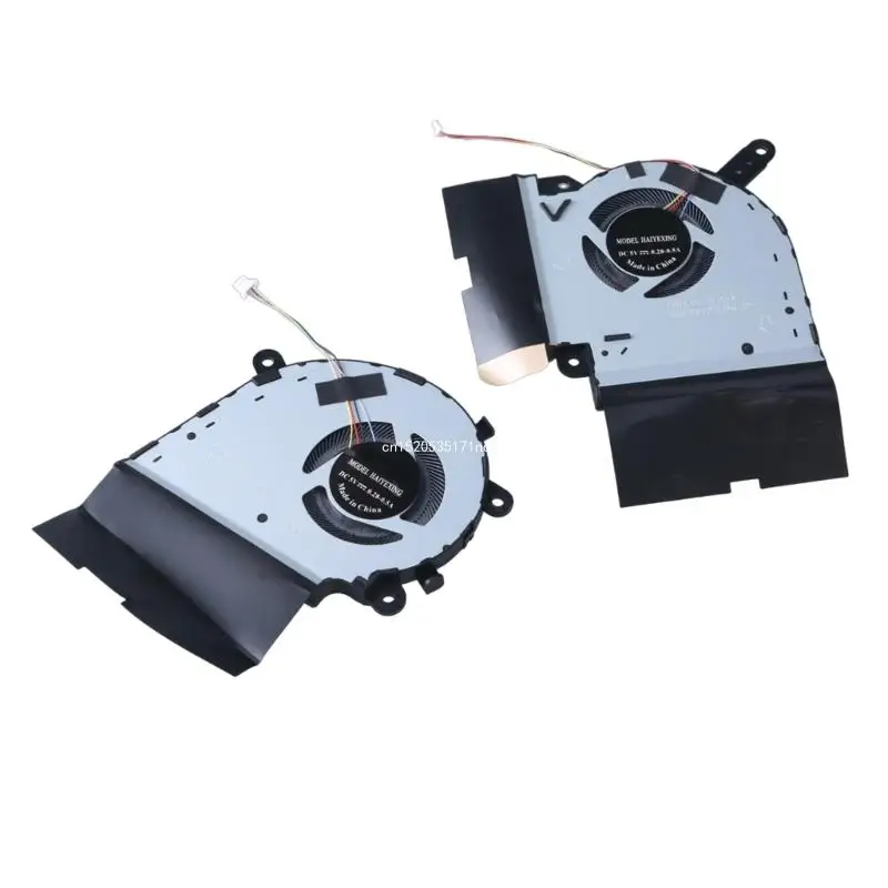 Ноутбуки CPU GPU Радиаторы Вентилятор DC5V 4Pin 4wires для ROG 3 4 G531G Прямая поставка
