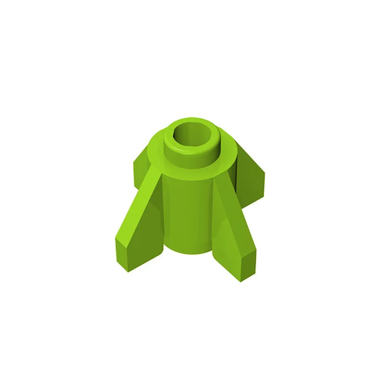 

10PCS 4588 Rounded Corners 1X1 Finned Brick Parts Building Blocks Accessories Assemble Replaceble Changeover Particle Gift Toy