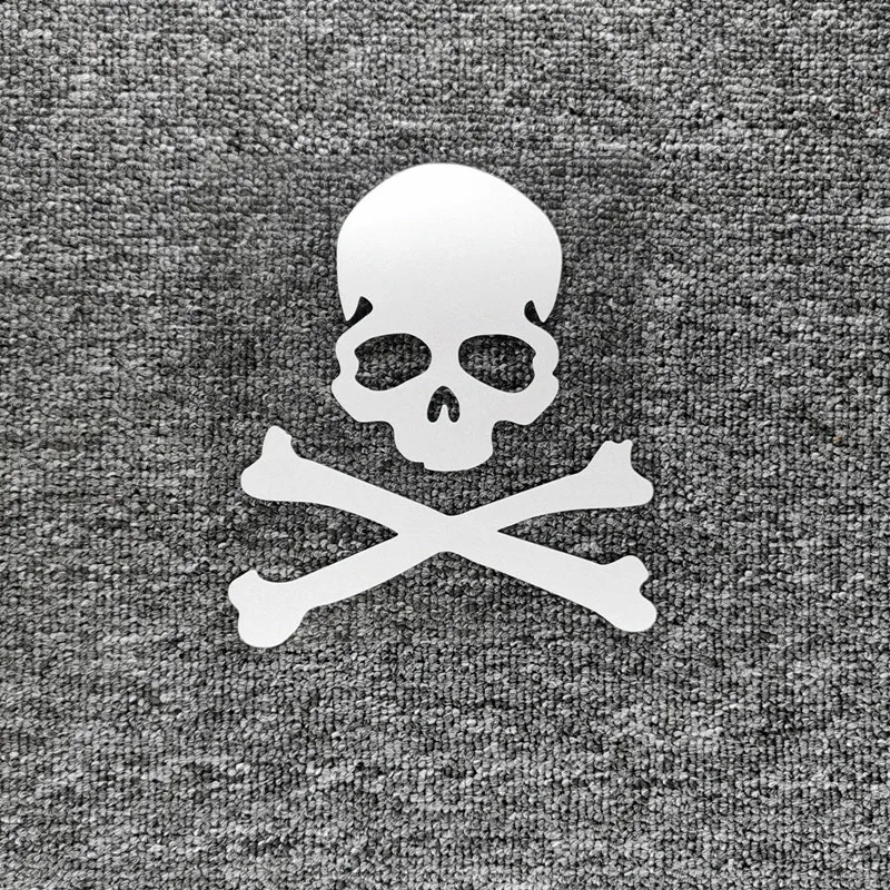 

Автомобильные наклейки, предупреждение о опасности, черепа, скрещенные кости, светоотражающее украшение для зеркал заднего вида, лобовое стекло, бампер, багажник мотоцикла