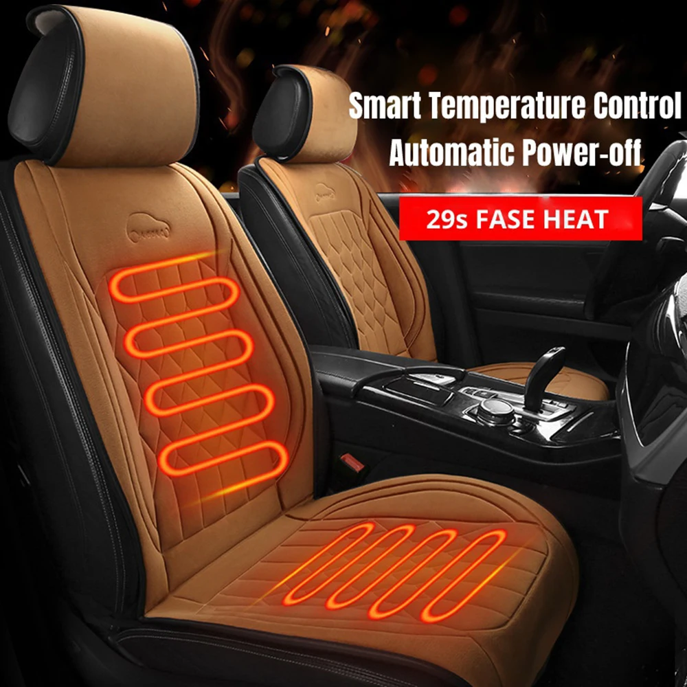 

Накидка на автомобильное сиденье с подогревом, 12 В