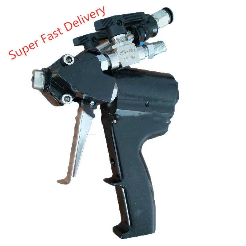 

China polyurethane P2 spray foam gun for polyurethane resin and polyurea accessories