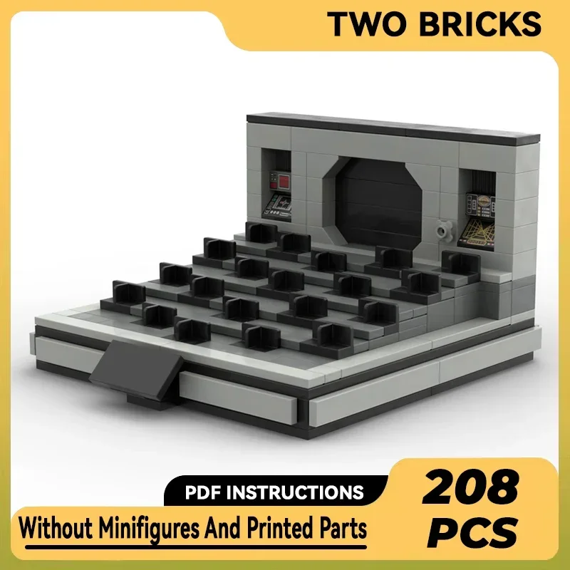 Модель звездных фильмов Moc строительные кирпичи минифигурка стенд технология