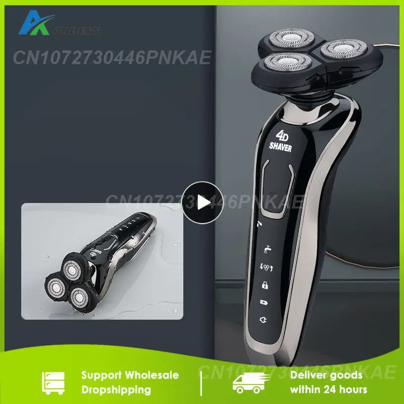 

1~6PCS Versatile Men's Razor Rechargeable Electric Shaver Gentle Convenient Floating Heads Best Electric Shaver Durable
