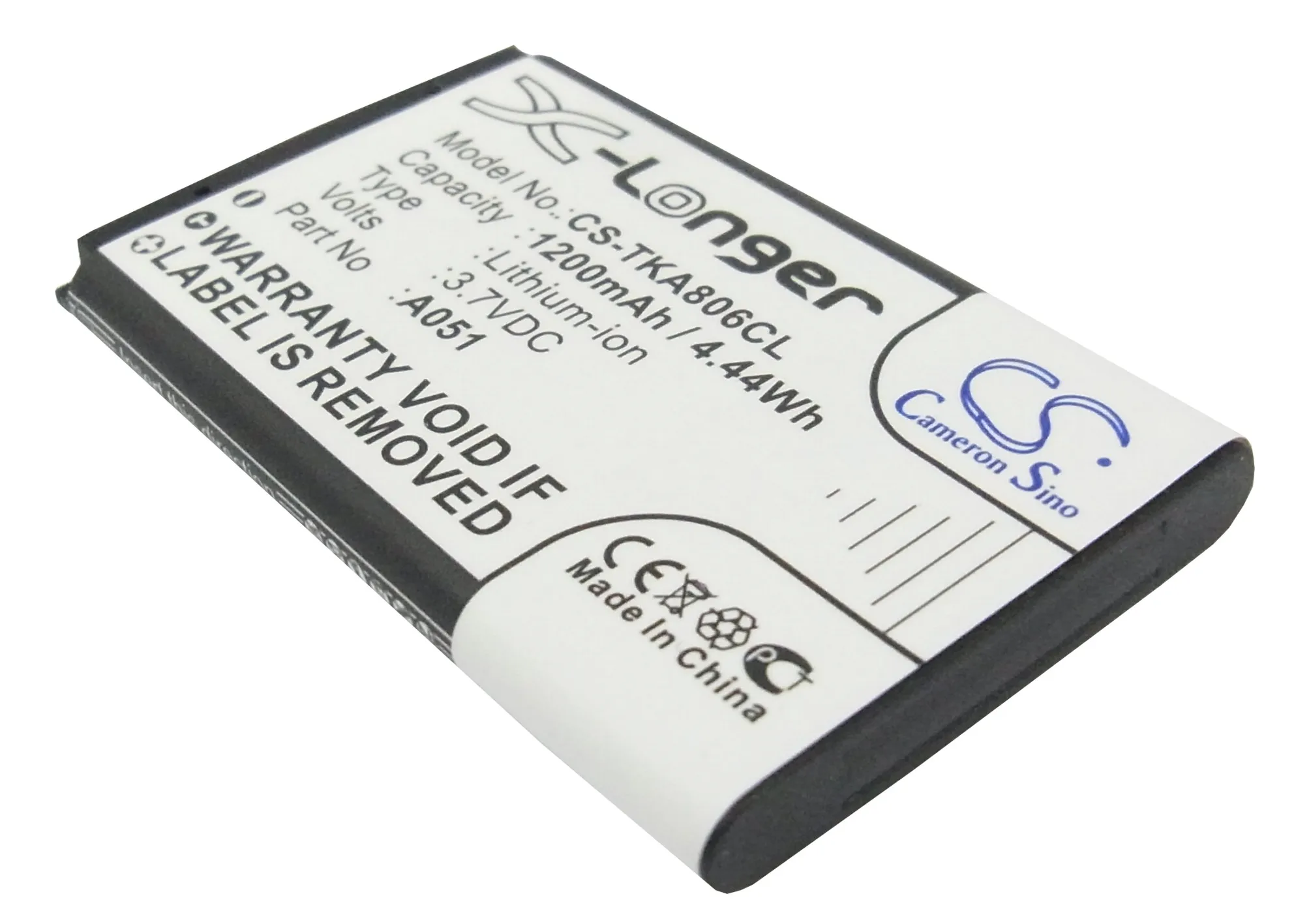 

CS 1200mAh / 4.44Wh battery for Telefunken FHD 170/5
