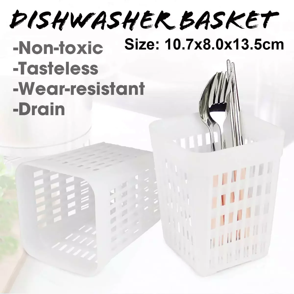 

2021 New Universal Cutlery Dishwasher Basket Storage Basket Knife and Fork Basket Chopsticks Storage Basket
