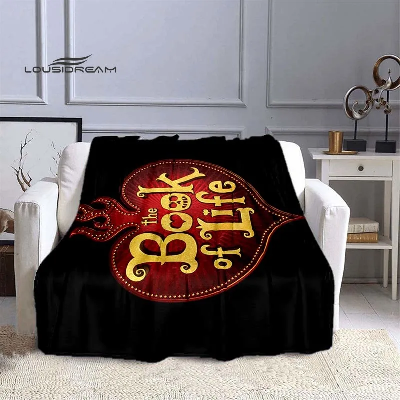 The Book of Life Blankets for Beds Home Travel Adult Flannel Blanket Couch Bed Living Room Sofa Child Keep Warm King Size |