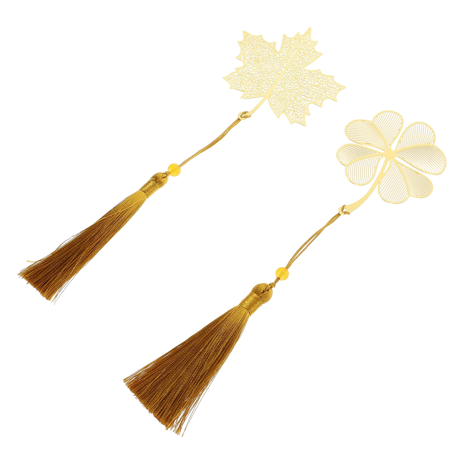 

2 шт. изысканные закладки для книг в форме листа, элегантные многофункциональные маркеры для страниц