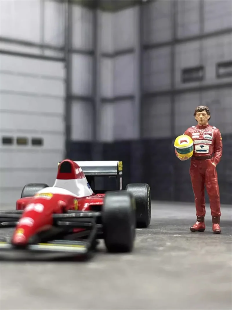 Масштаб 1:64 Реалистичная полимерная экшн-фигурка для гоночного водителя хорошие