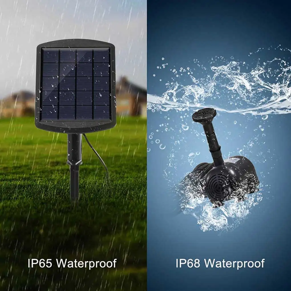 

Water Pump Garden Fountain Yard Decor Lower Power Household Accessories