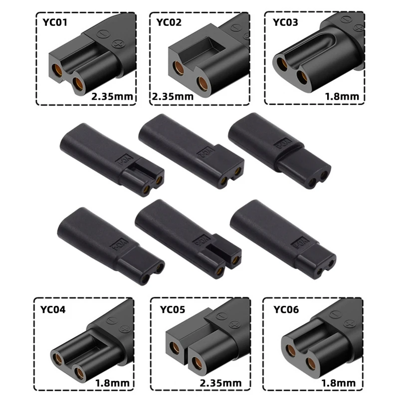 

Адаптер питания Zihan Φ Женский к 2Pin DC 5V, подходит для электрических машинок для стрижки волос, бритвы, косметических инструментов