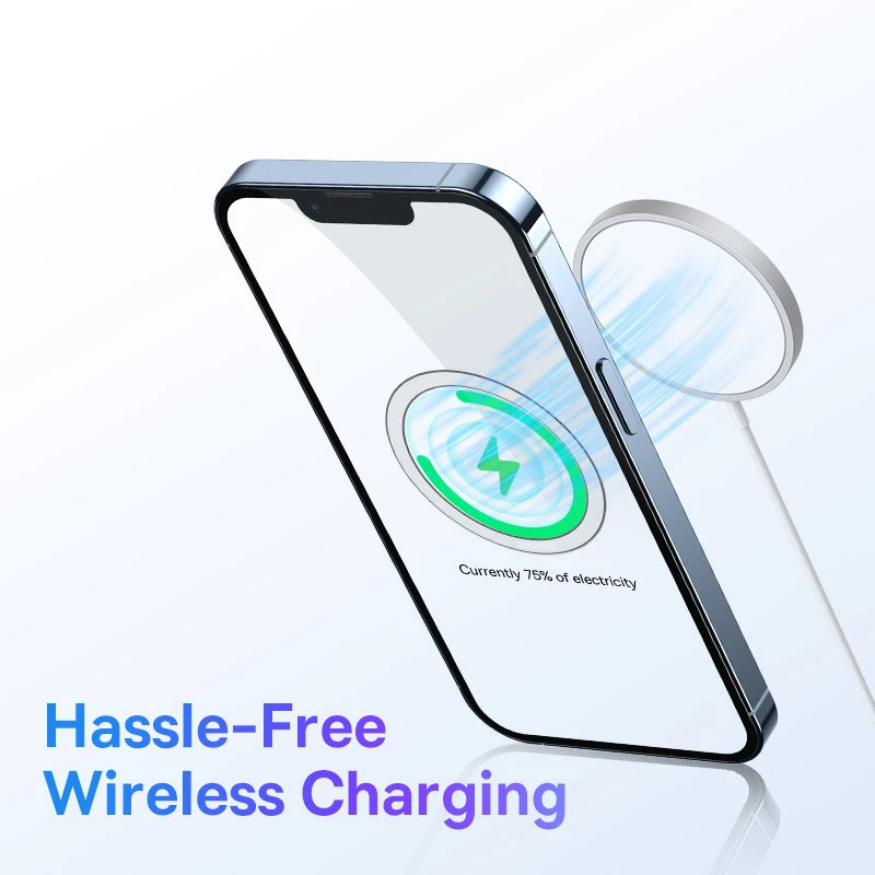 Магнитное кольцо Baseus для Magsafe iPhone 14 13 Pro Android металлическая пластина кольца