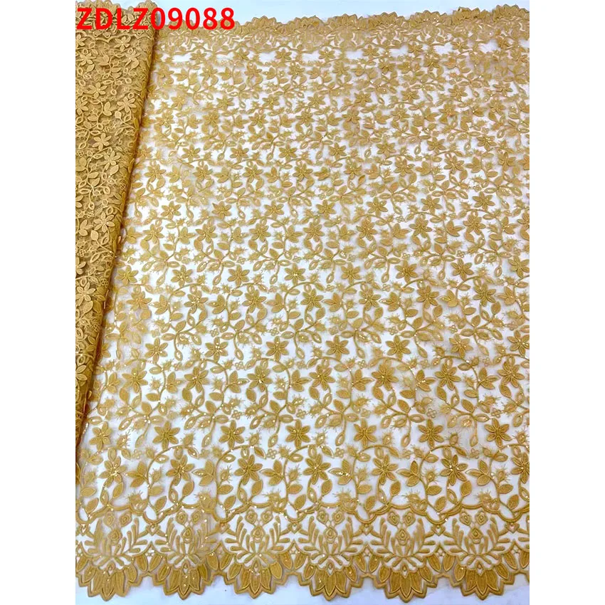 

Textile Fabric Material Silk Textiles Wedding lace african fabric ZDLZ09088