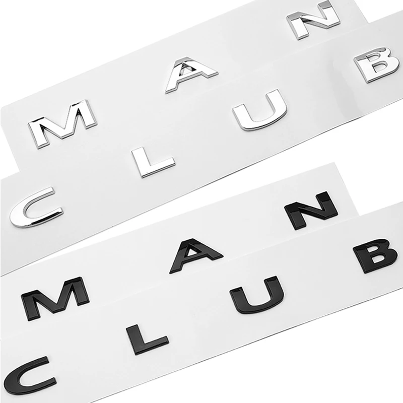 

3D ABS Clubman Logo Car Rear Boot Trunk Emblem Badge Sticker For Mini Cooper S JCW F54 F55 F56 F57 F60 R55 R56 R57 R60 R61