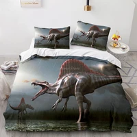 tyrannosaurus rex bedding set single twin full queen king size tyrannosaurus rex set childrens kid bedroom duvetcover sets 01