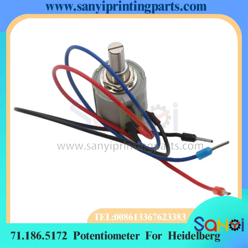 Бесплатная доставка 1 шт. 71.186.5172 потенциометр Beckmann 7286 10 кОм для Heidelberg CD102 SM102 SM74