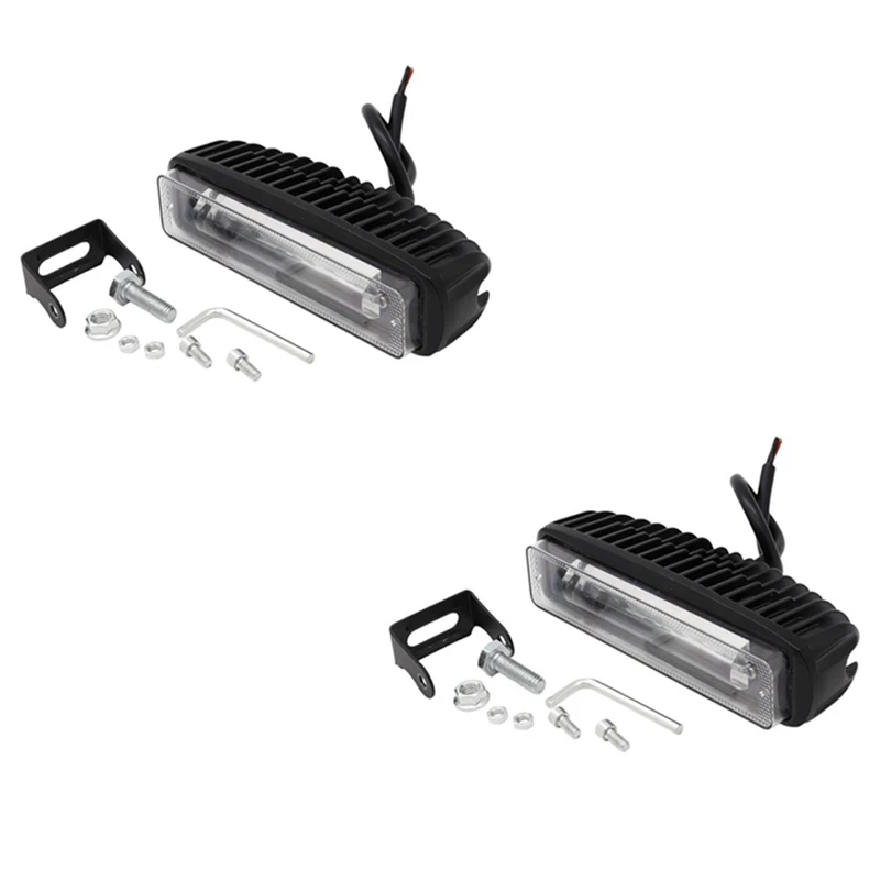 

4 Inch 30W Red Line LED Forklift Truck Car Warning Lamp Safety Working Light Bar Warehouse Danger Area Light, (20Pcs)