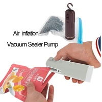 4 in 1 800mah vacuum pump sealer machine plastic heat sealer vacuum machine packing food vacuum packer for kitchen storage