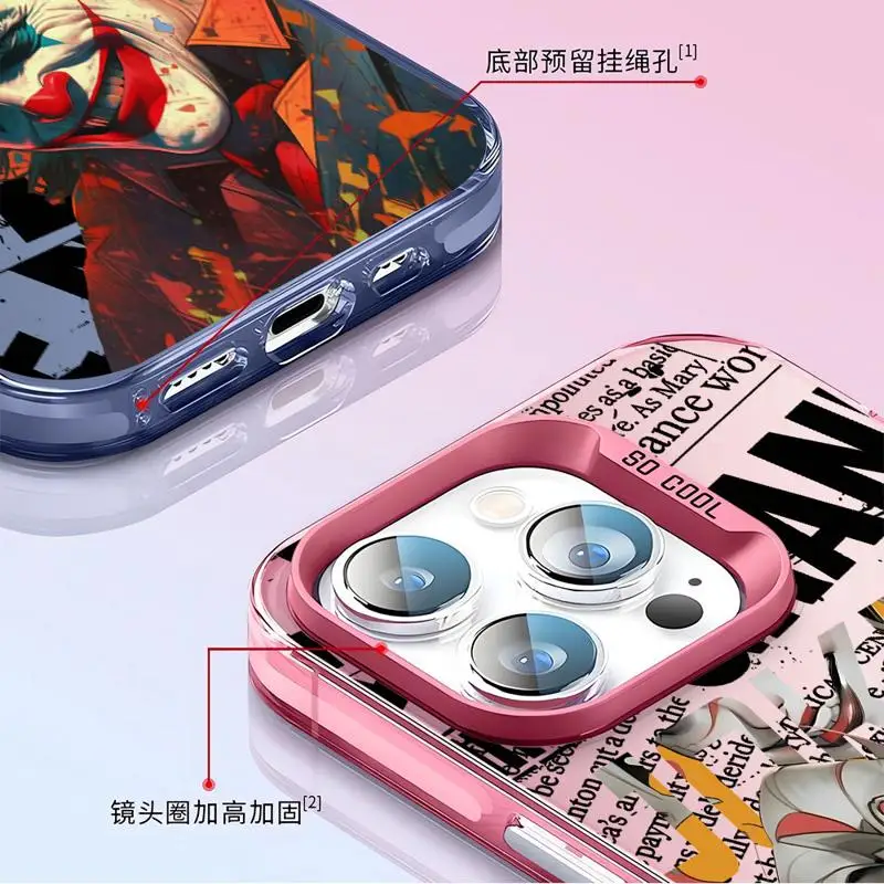 Чехол для телефона Jokers Harleys Quinns Samsung Galaxy A10 A20s A30 A50s A03s A04 A04e A04s A05s A21s A31 A51 A71 4GMatte