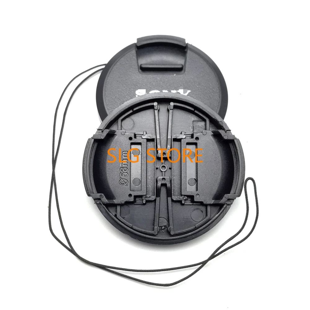 Передняя крышка объектива с центральным зажимом для камеры Sony + логотипом SLR