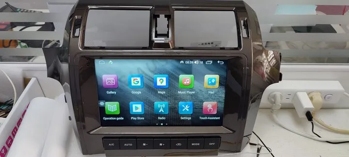 Для Lexus GX GX400 GX460 2010-2017 Android 13 Автомобильный радиоприемник 2Din Стереоприемник