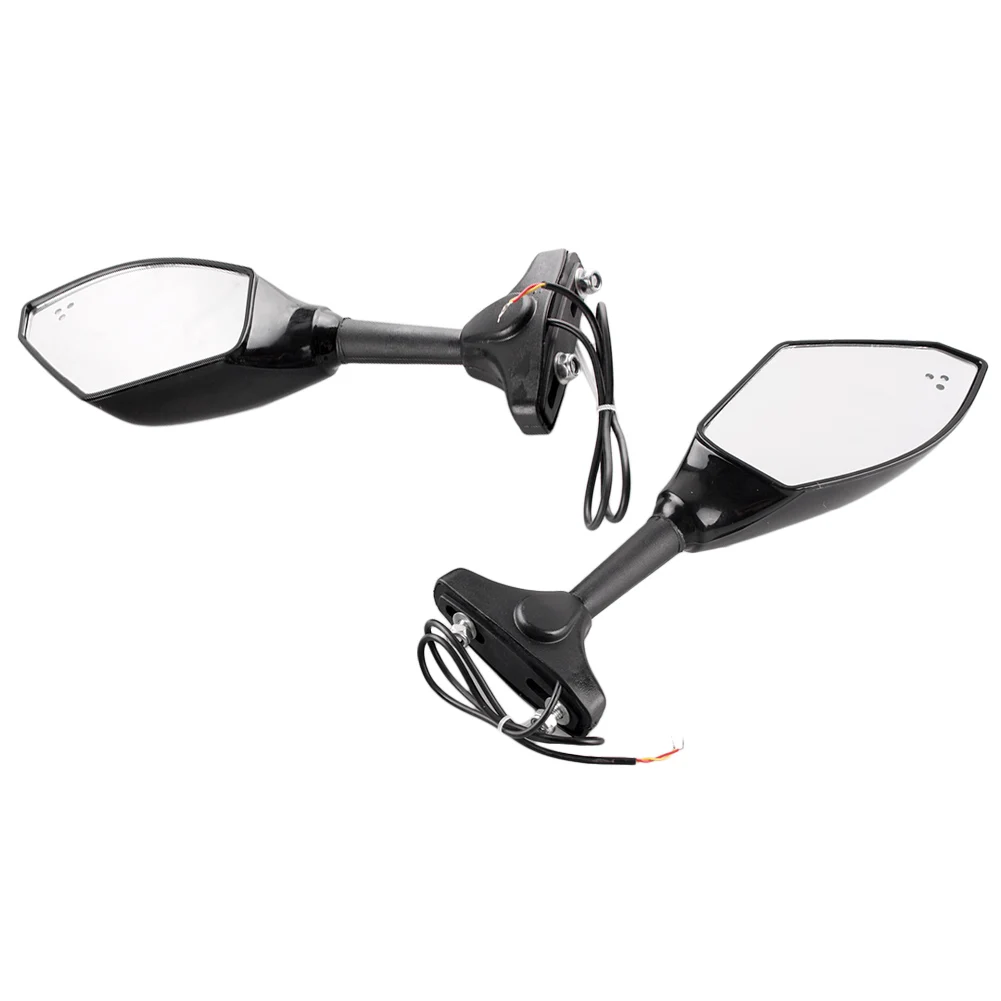 Универсальные зеркала заднего вида для мотоцикла со светодиодной