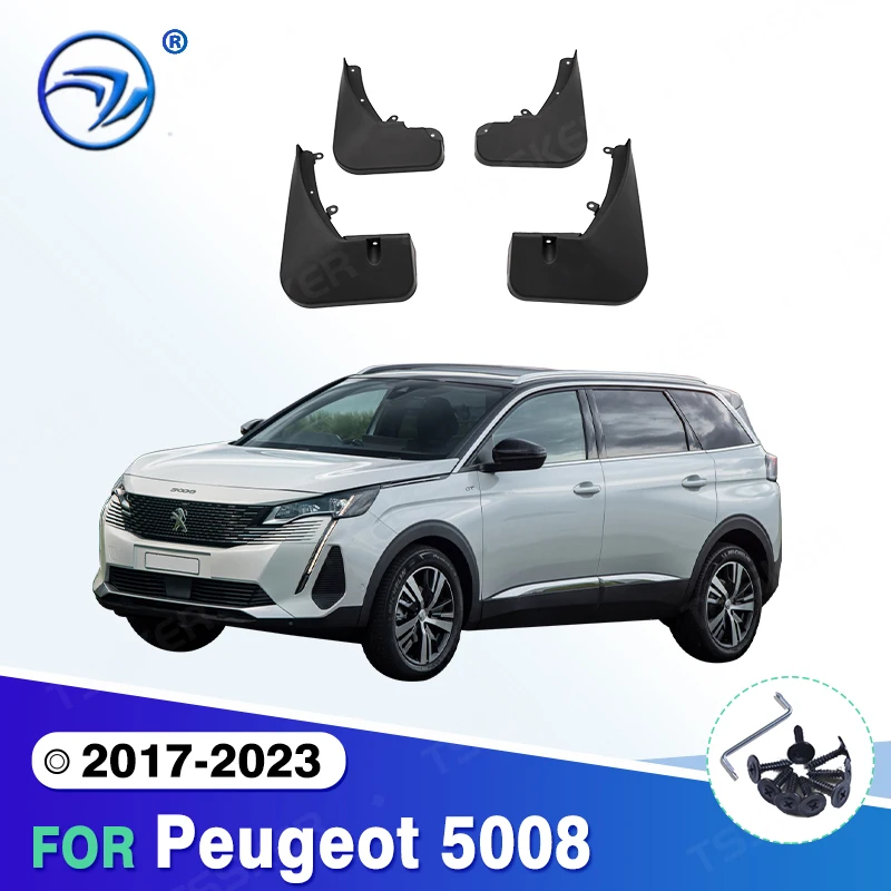

Для Peugeot 5008 2017-2023 2018 2019 2020 2021 2022 автомобильные брызговики брызговики брызговики брызговики аксессуары для крыльев