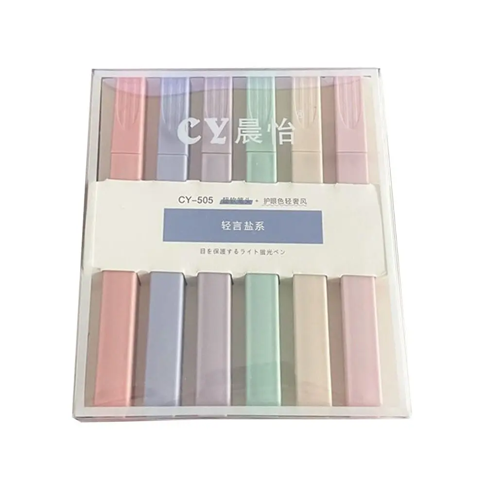 

Флуоресцентные ручки-текстовыделители 6 шт