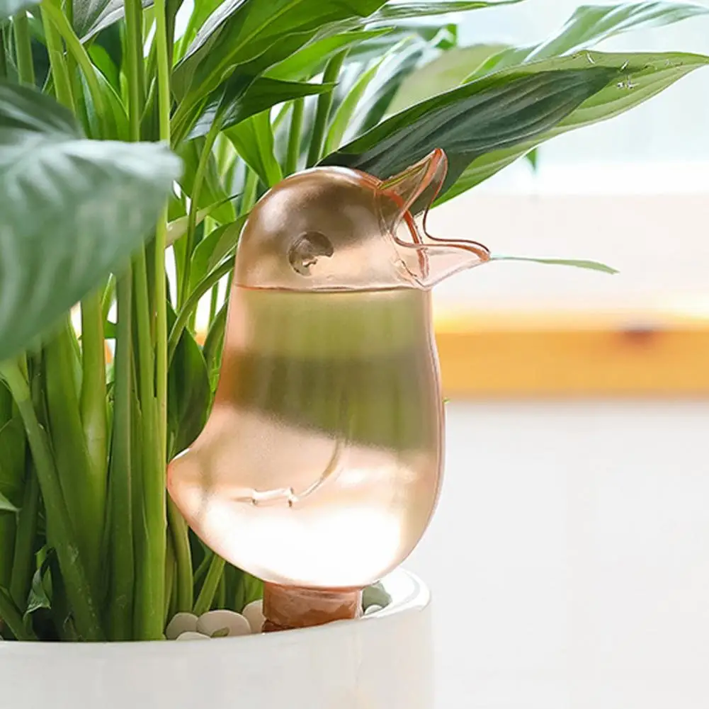 

Lightweight Excellent Bird Shape Auto Flower Watering Device Reusable Watering Dripper Fully Penetrated for Balcony