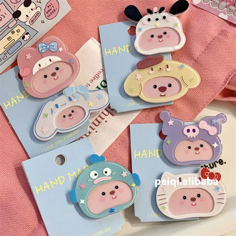 

Sanrio Series Cartoon Cute Hair Clip Sweet Girl Funny Duck Mouth Clip Children's Broken Hair Hairpin Hair Accessories