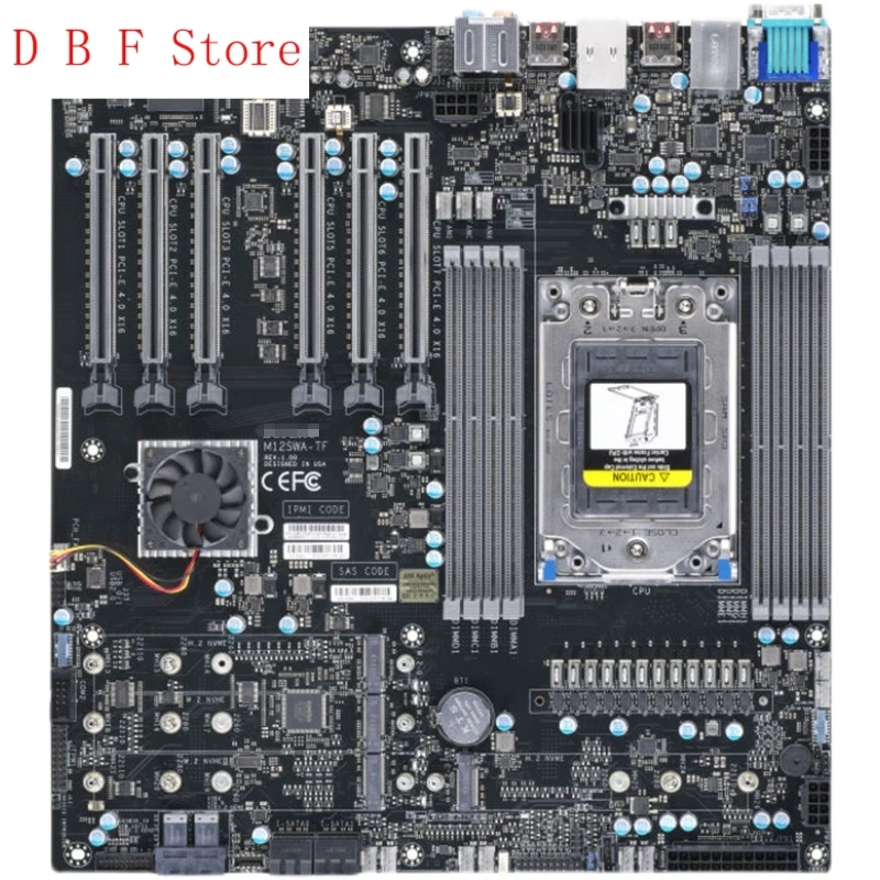 

M12SWA-TF Industrial Package motherboard for Supermicro Single-channel workstation 3000WX Series Processor PCI-E 4.0