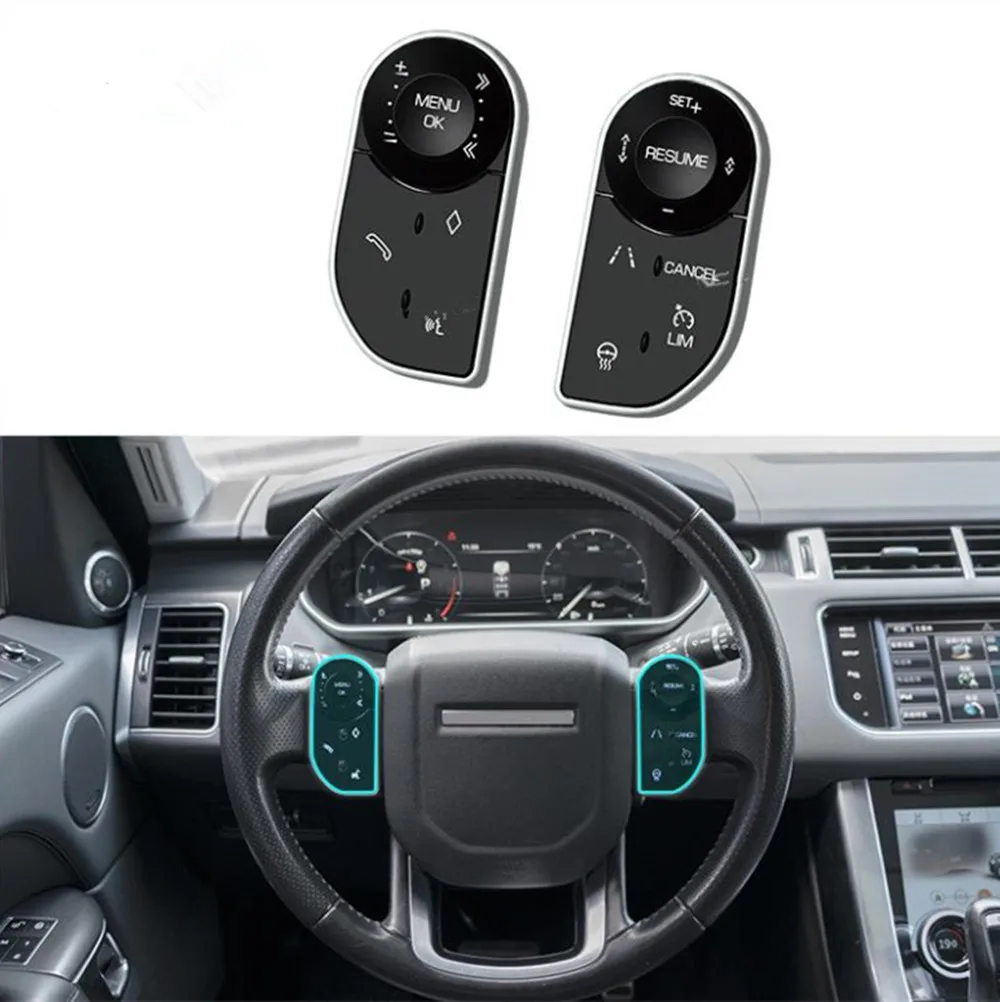 

Update Steering Wheel Touch Buttons For Land Rover Range Rover Vogue HSE Sport Discovery 5 LR5 L405 L494 2013-2017 Control Keys