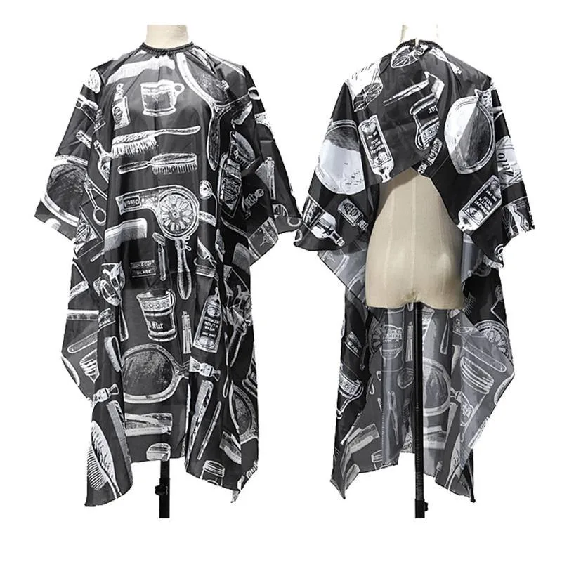 

New Waterproof Hairdressing Hairdresser Apron Barber Cloth Hair Cutting Gown Adult Cape Wrap Salon Styling Tool