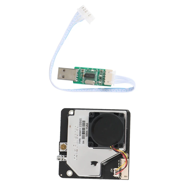 

PM Sensor SDS011 High Precision Pm2.5 Air Quality Detection Sensor Module Super Dust Dust Sensors, Digital Output