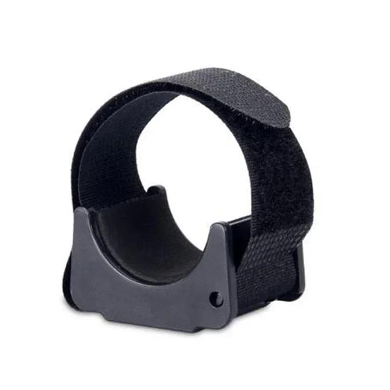 

Держатель для фонарика черный