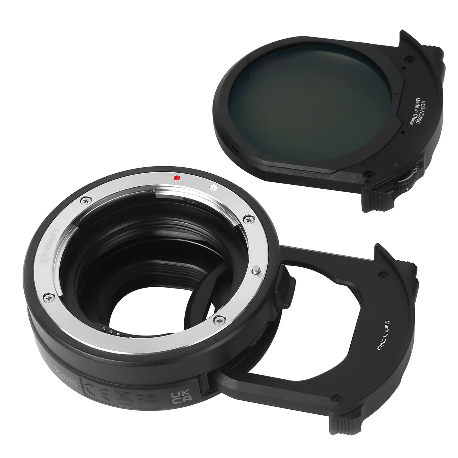 Купи Mcoplus Meike MK-EFTM-C Drop-in Filter Mount Adapter EF to EOS-M with Variable ND Filter lens adapter за 19,104 рублей в магазине AliExpress