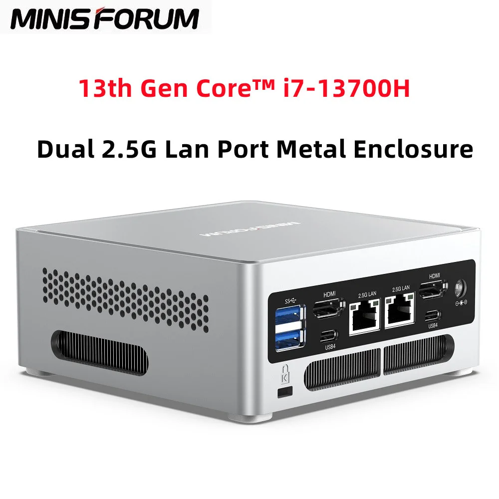 Tiny Minisforum NPB7 Mini PC Offers Dual 2.5G Ethernet And Raptor Lake  Mobile Punch
