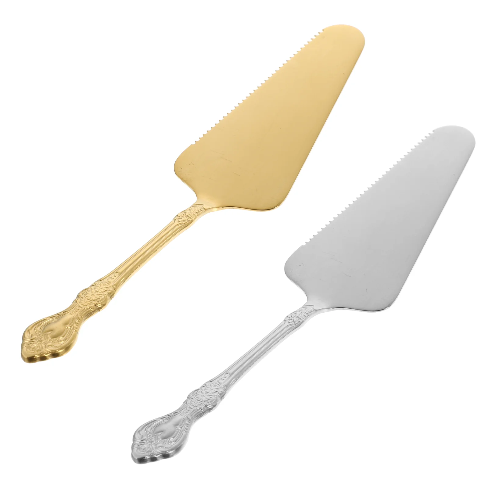 

2pcs Cake Serve Baroque Cake Spatula Pastry Cake Tool