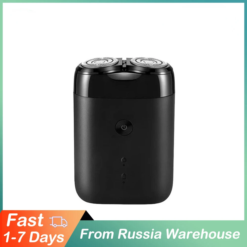 

2 Shaver for Men, Waterproof Portable with Rechargeable Po LED Indicator